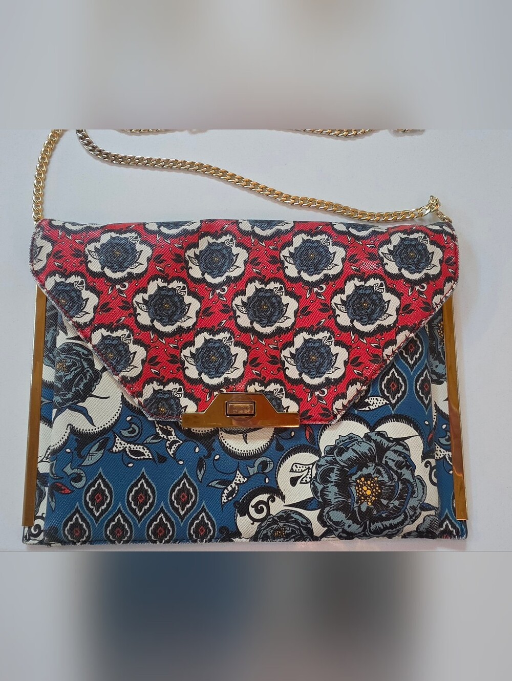 ALDO - Vintage Scaldasole Envelope Clutch/Crossbody Purse - Picture 3 of 16